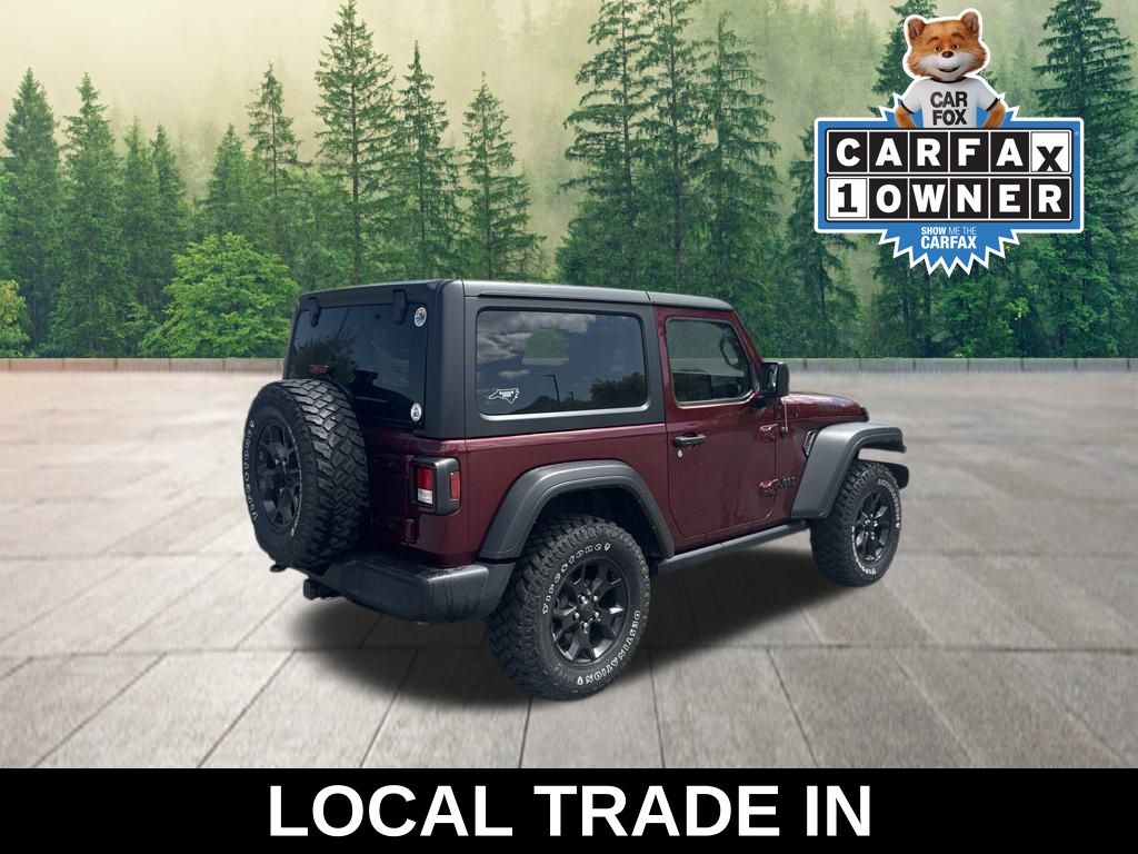 used 2021 Jeep Wrangler car, priced at $28,989