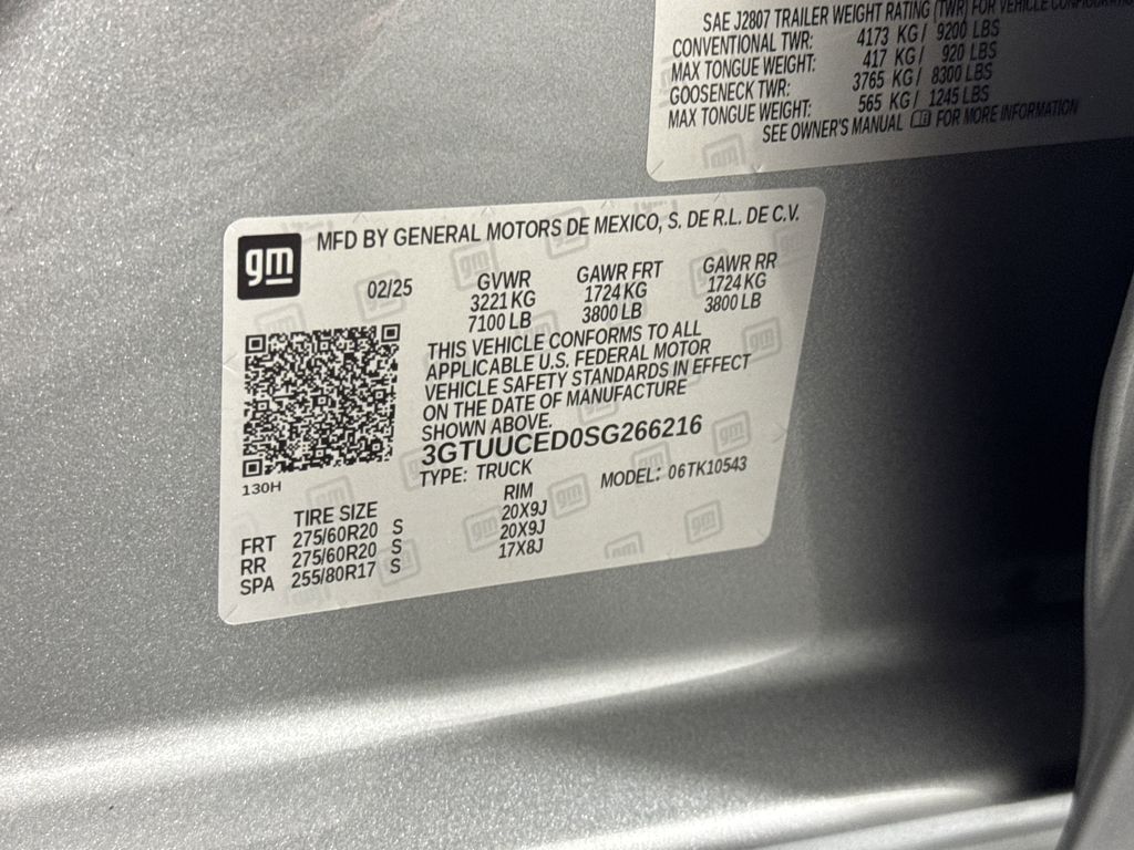 new 2025 GMC Sierra 1500 car, priced at $61,925