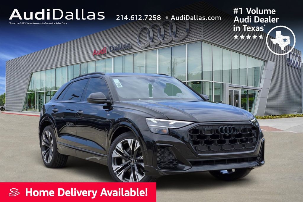 new 2025 Audi Q8 car, priced at $86,715