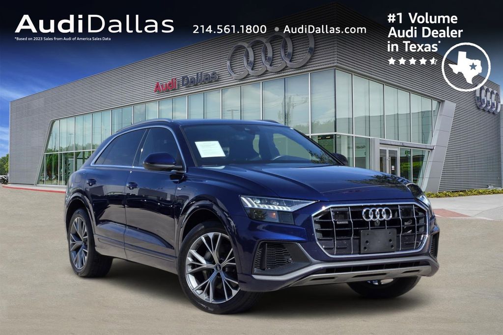 used 2021 Audi Q8 car, priced at $46,662
