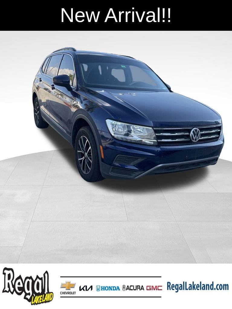used 2021 Volkswagen Tiguan car, priced at $17,797