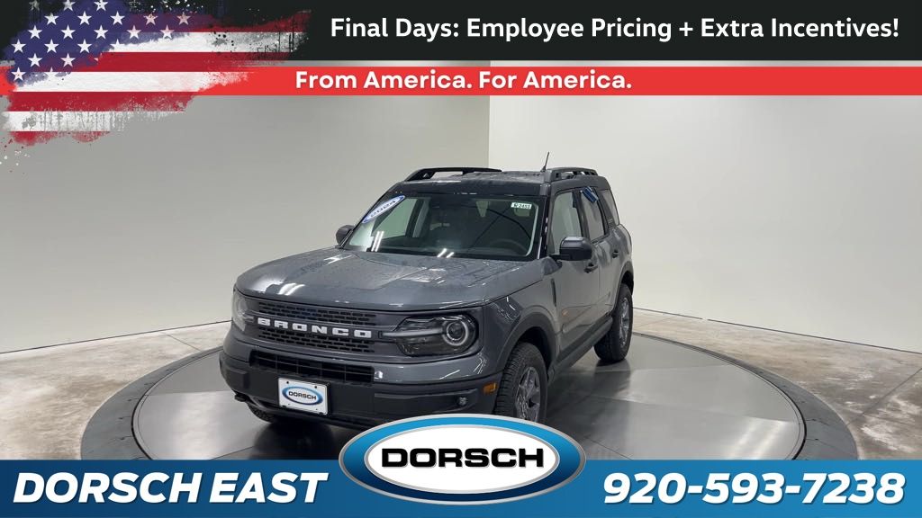 new 2024 Ford Bronco Sport car, priced at $35,846