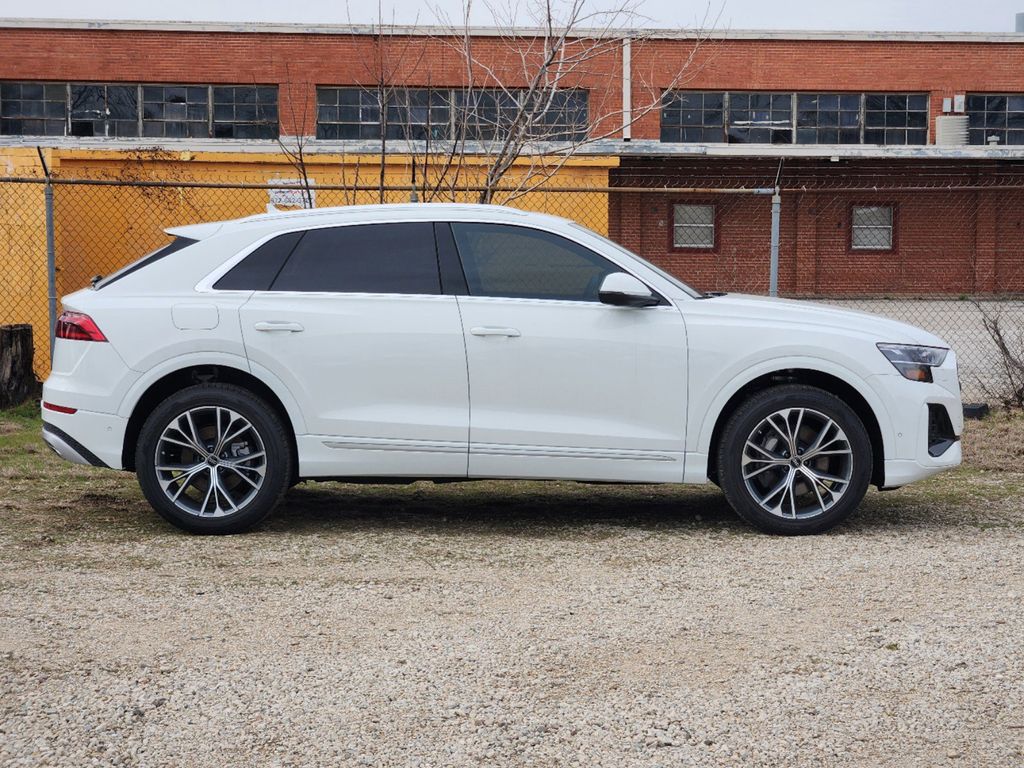 new 2025 Audi Q8 car, priced at $82,670