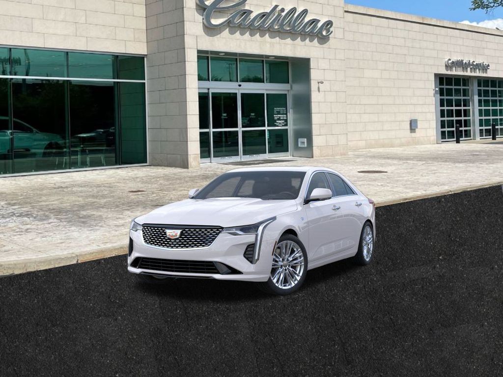 new 2025 Cadillac CT4 car, priced at $47,060