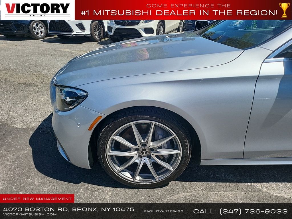 used 2022 Mercedes-Benz E-Class car, priced at $27,995