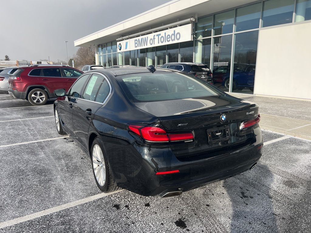 used 2021 BMW 5-Series car, priced at $32,499