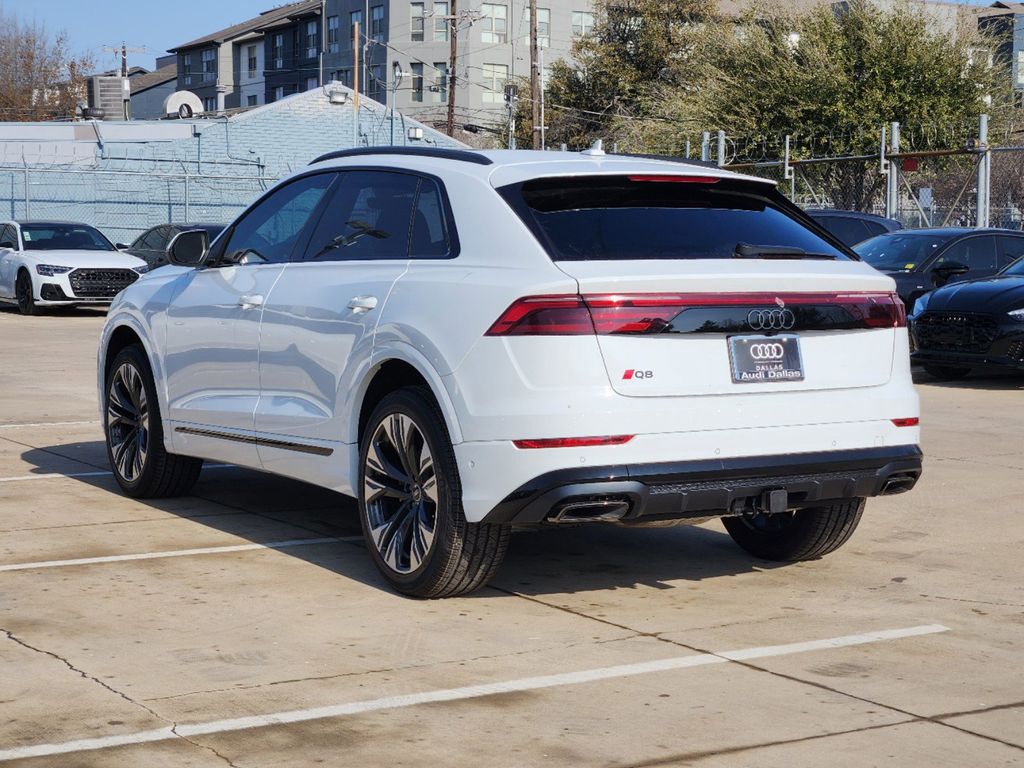 new 2025 Audi Q8 car, priced at $86,615