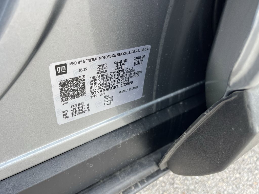 new 2026 Chevrolet Equinox car, priced at $34,075