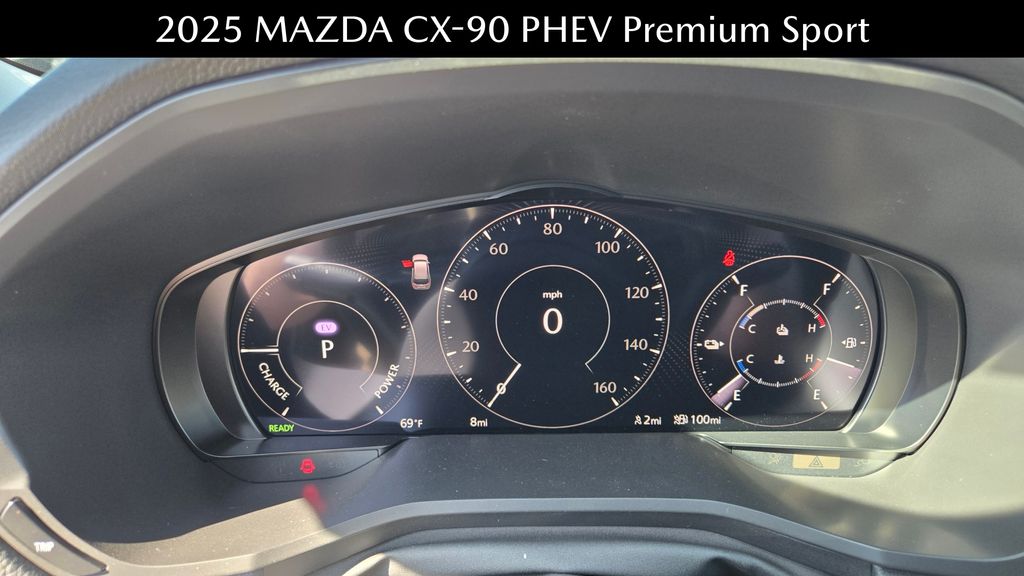 new 2025 Mazda CX-90 PHEV car, priced at $55,686