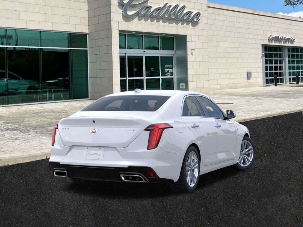 new 2025 Cadillac CT4 car, priced at $41,485