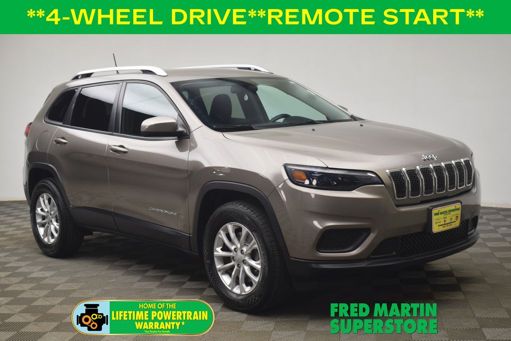 used 2020 Jeep Cherokee car, priced at $17,500