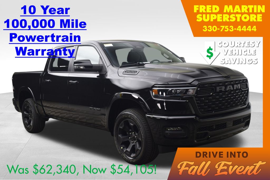 new 2026 Ram 1500 car, priced at $54,105