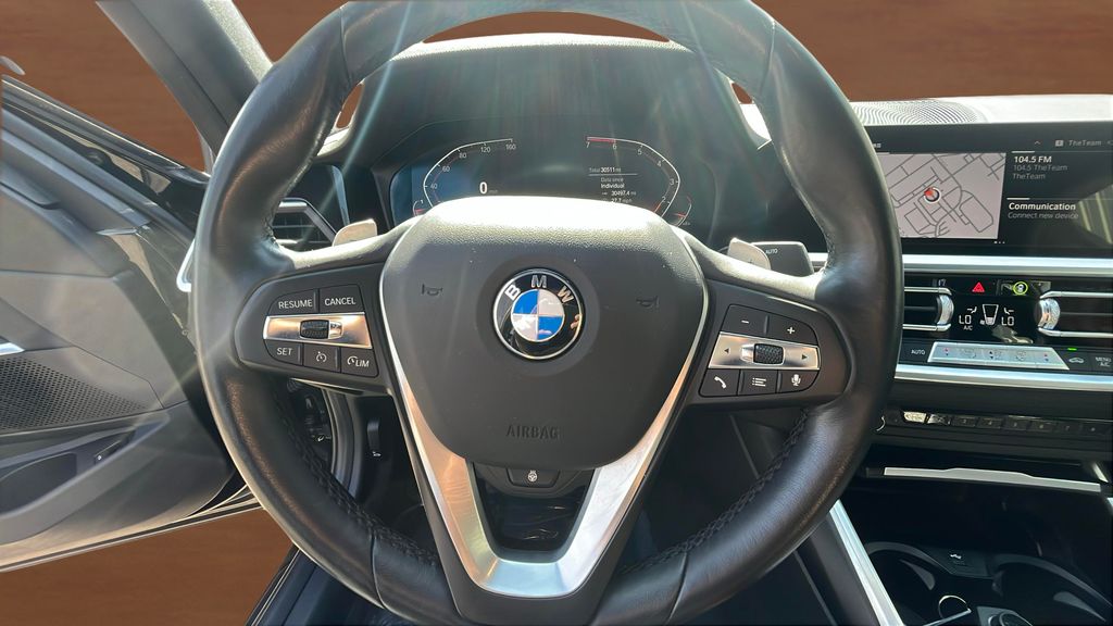 used 2022 BMW 3-Series car, priced at $33,500