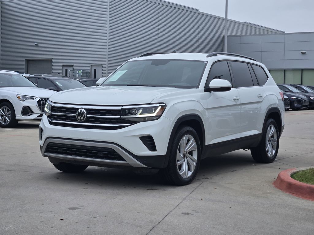 used 2021 Volkswagen Atlas car, priced at $25,334