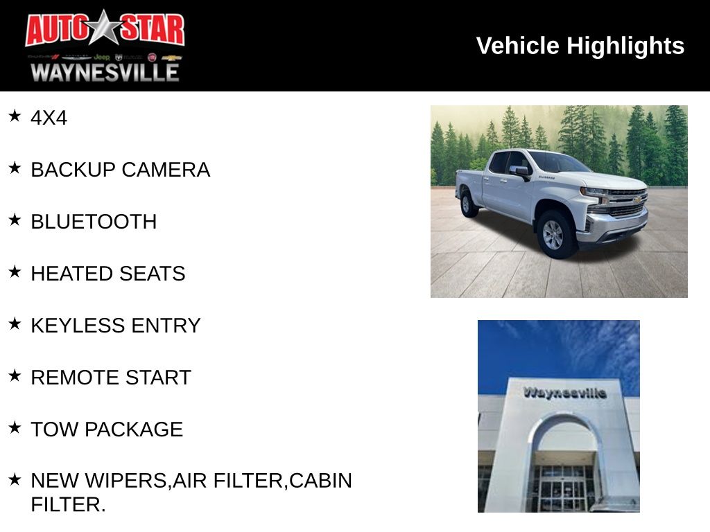 used 2020 Chevrolet Silverado 1500 car, priced at $26,300