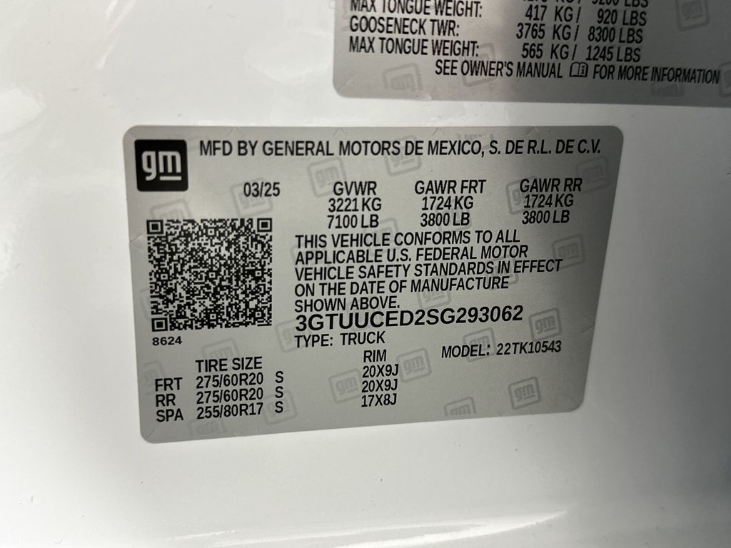 new 2025 GMC Sierra 1500 car, priced at $61,729