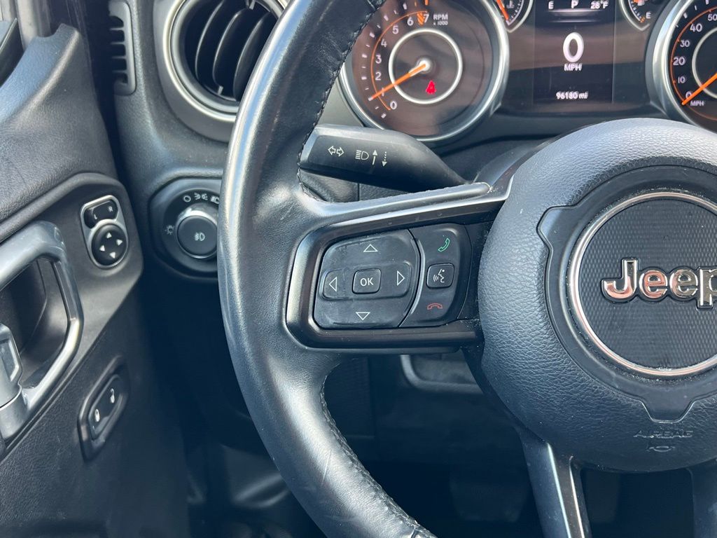 used 2018 Jeep Wrangler car, priced at $22,000