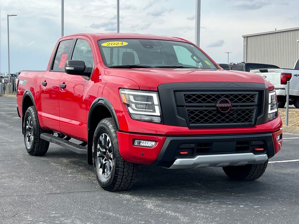 used 2024 Nissan Titan car, priced at $49,500