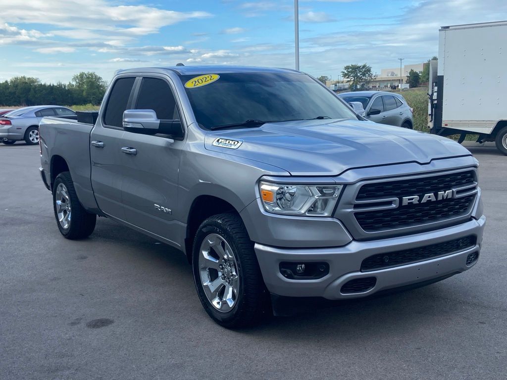 used 2022 Ram 1500 car, priced at $28,500