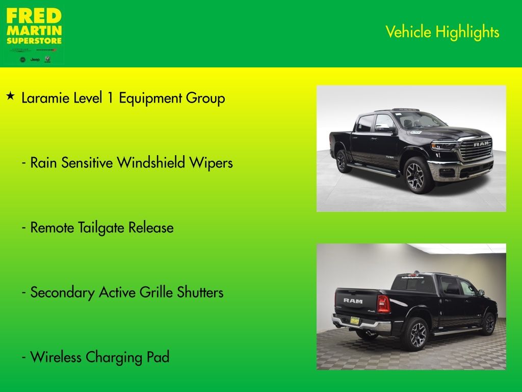 new 2026 Ram 1500 car, priced at $59,713