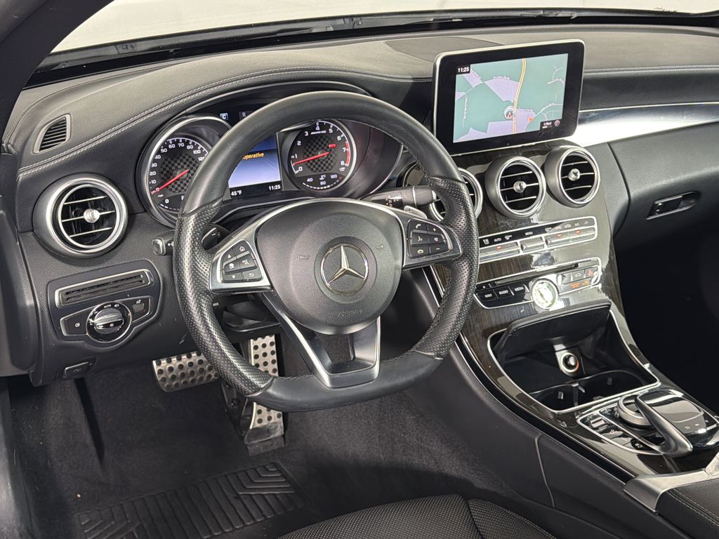 used 2017 Mercedes-Benz C-Class car, priced at $30,995