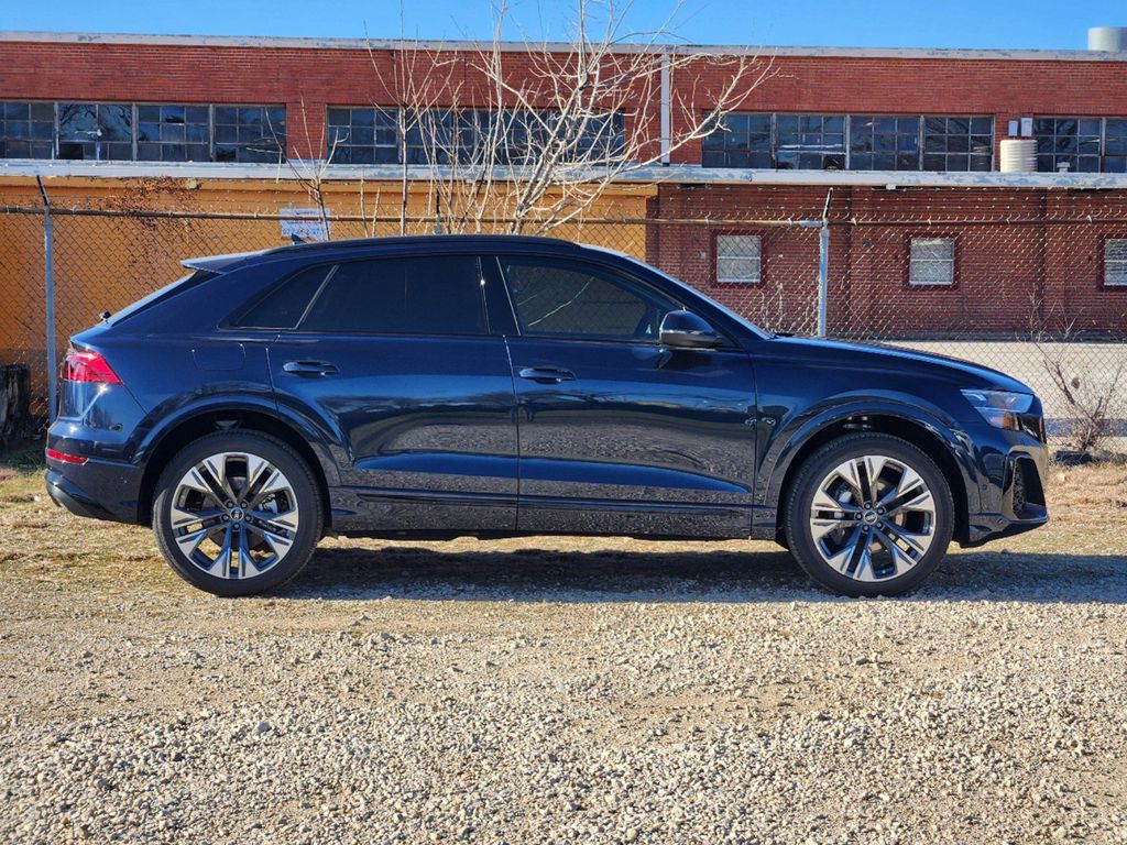 new 2025 Audi Q8 car, priced at $86,615