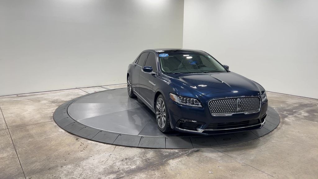 used 2017 Lincoln Continental car, priced at $21,412