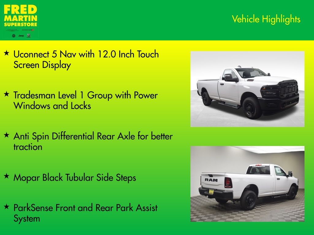 new 2026 Ram 2500 car, priced at $46,631