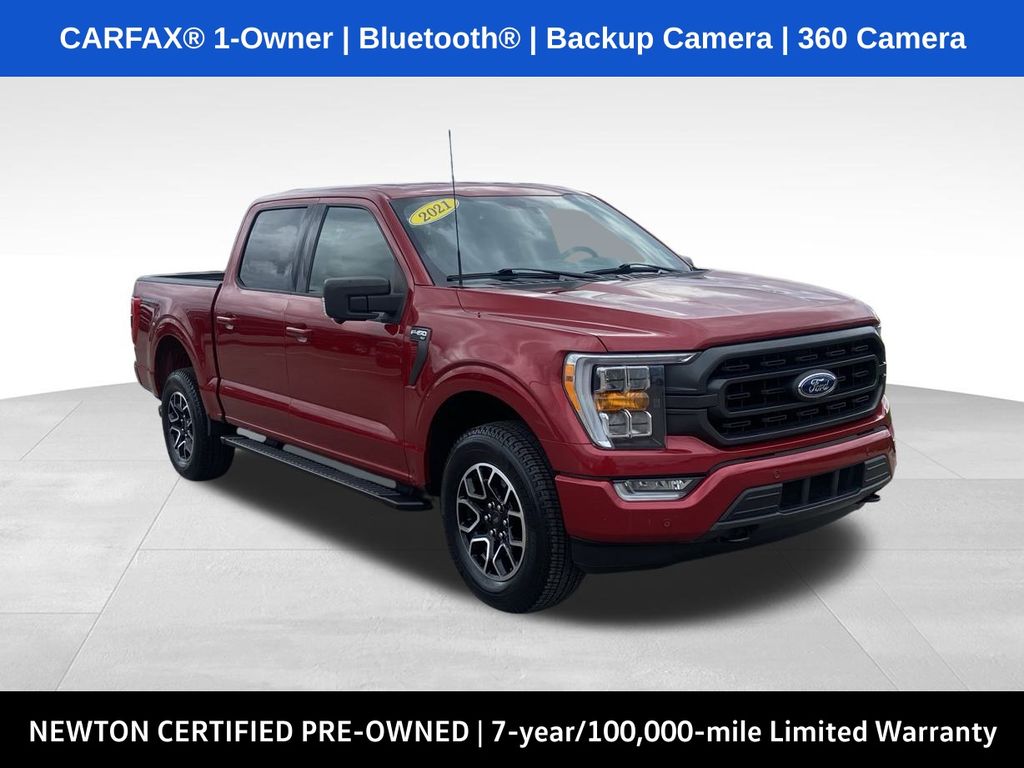 used 2021 Ford F-150 car, priced at $38,500