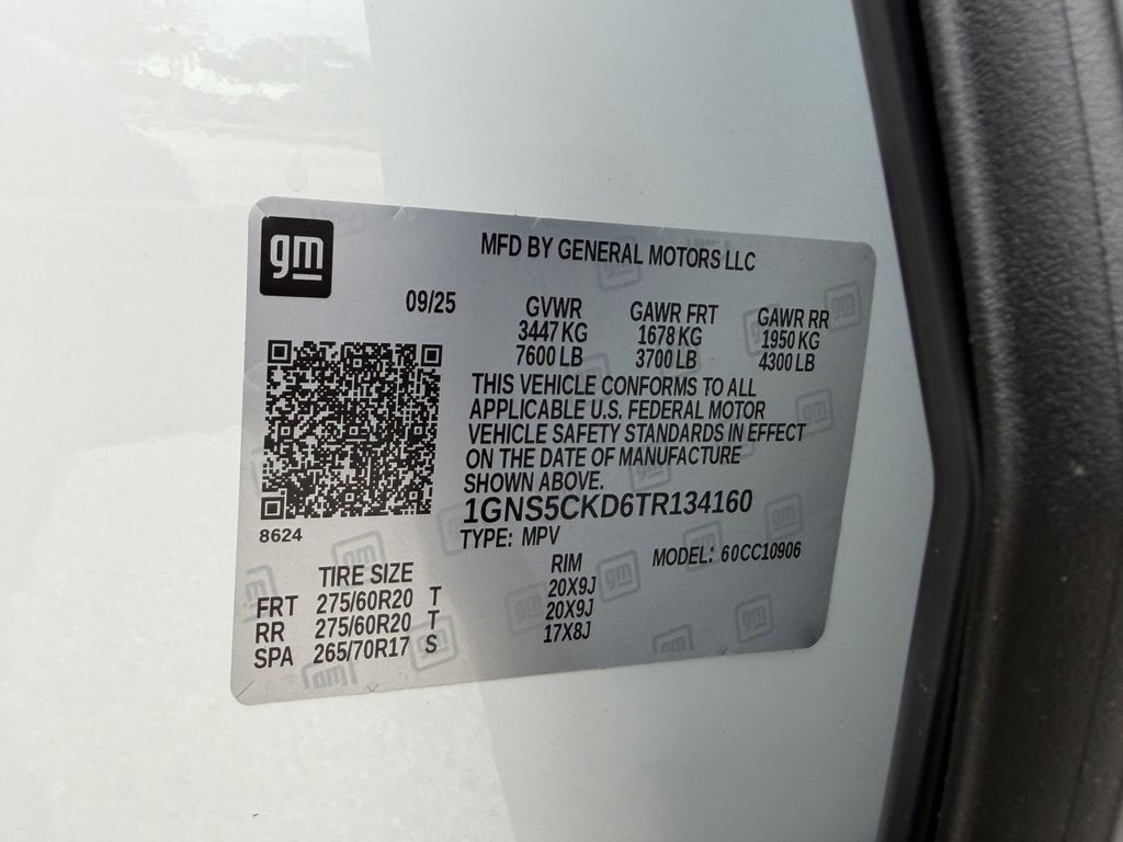 new 2026 Chevrolet Suburban car, priced at $69,500