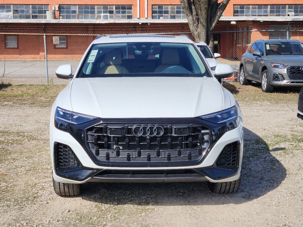 new 2025 Audi Q8 car, priced at $80,870