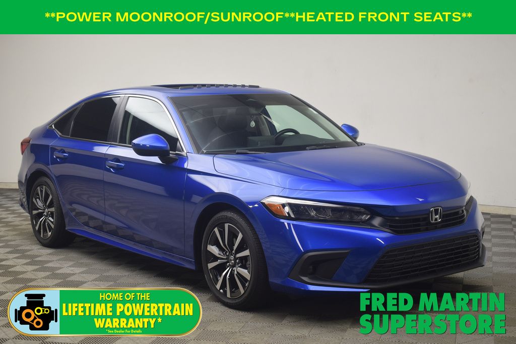 used 2022 Honda Civic car, priced at $23,500