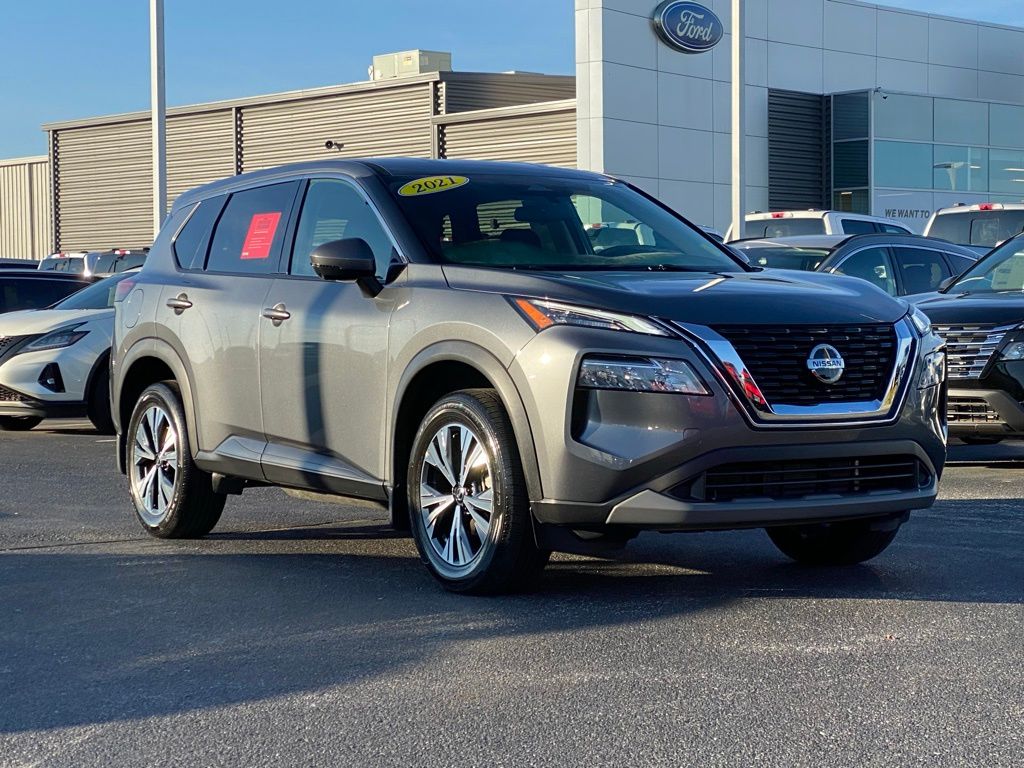 used 2021 Nissan Rogue car, priced at $25,000