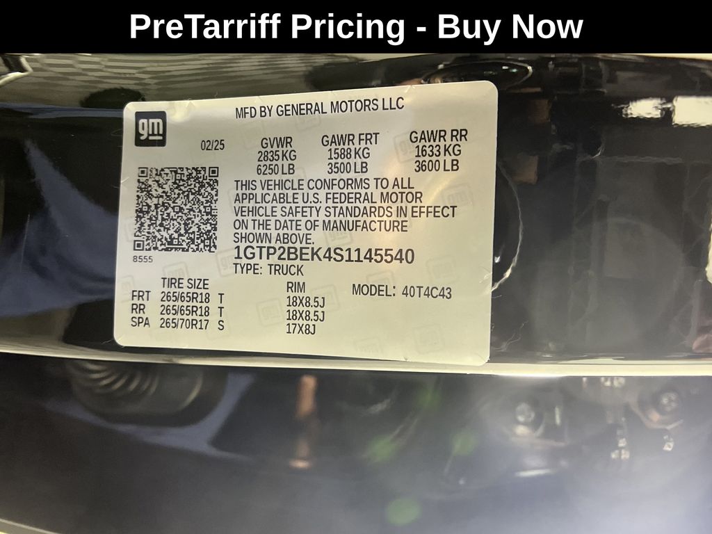 new 2025 GMC Canyon car, priced at $45,095