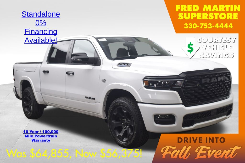 new 2026 Ram 1500 car, priced at $56,375