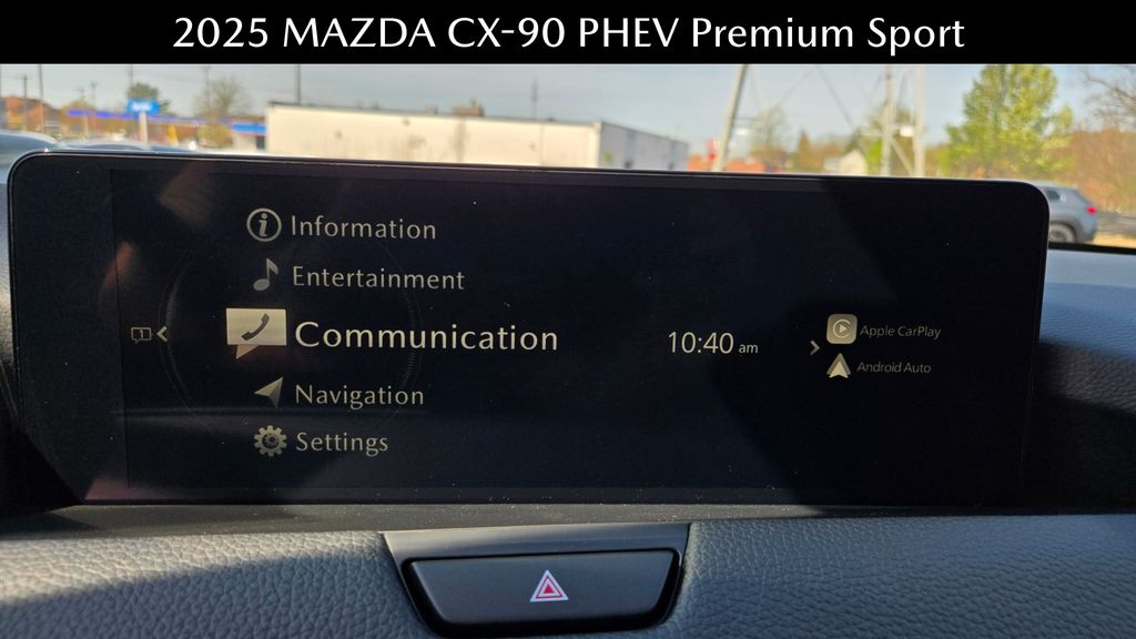 new 2025 Mazda CX-90 PHEV car, priced at $55,686