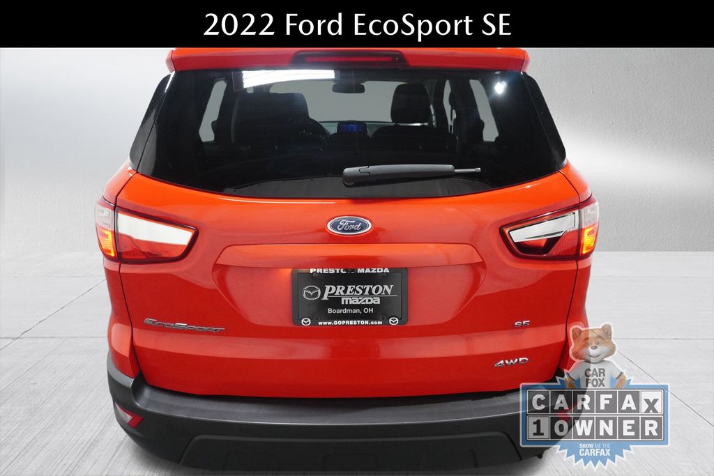 used 2022 Ford EcoSport car, priced at $18,219