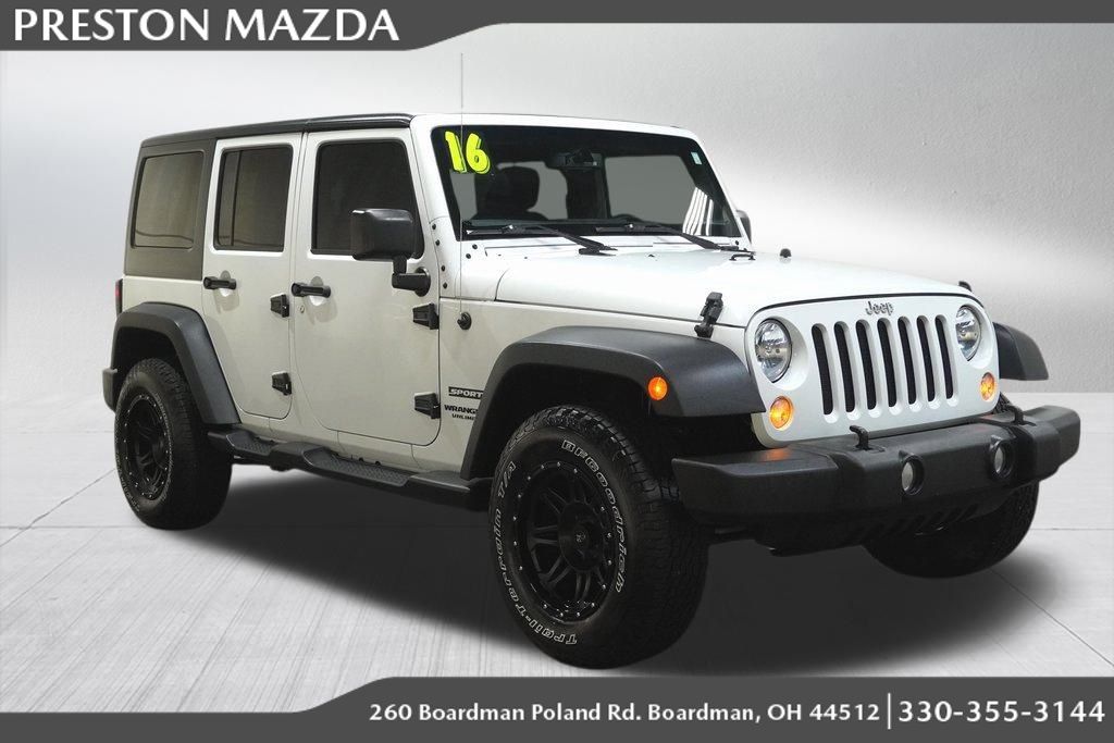 used 2016 Jeep Wrangler car, priced at $18,550