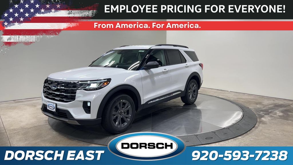 new 2025 Ford Explorer car, priced at $46,547