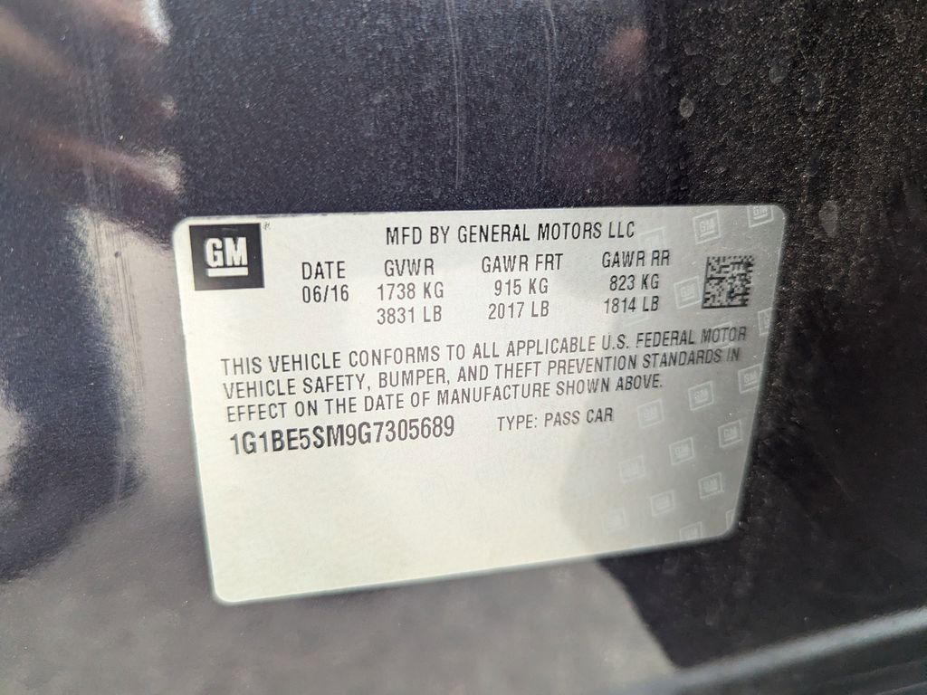 used 2016 Chevrolet Cruze car, priced at $11,391