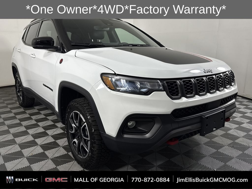 used 2024 Jeep Compass car, priced at $27,997