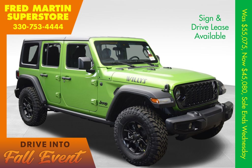 new 2025 Jeep Wrangler car, priced at $45,080
