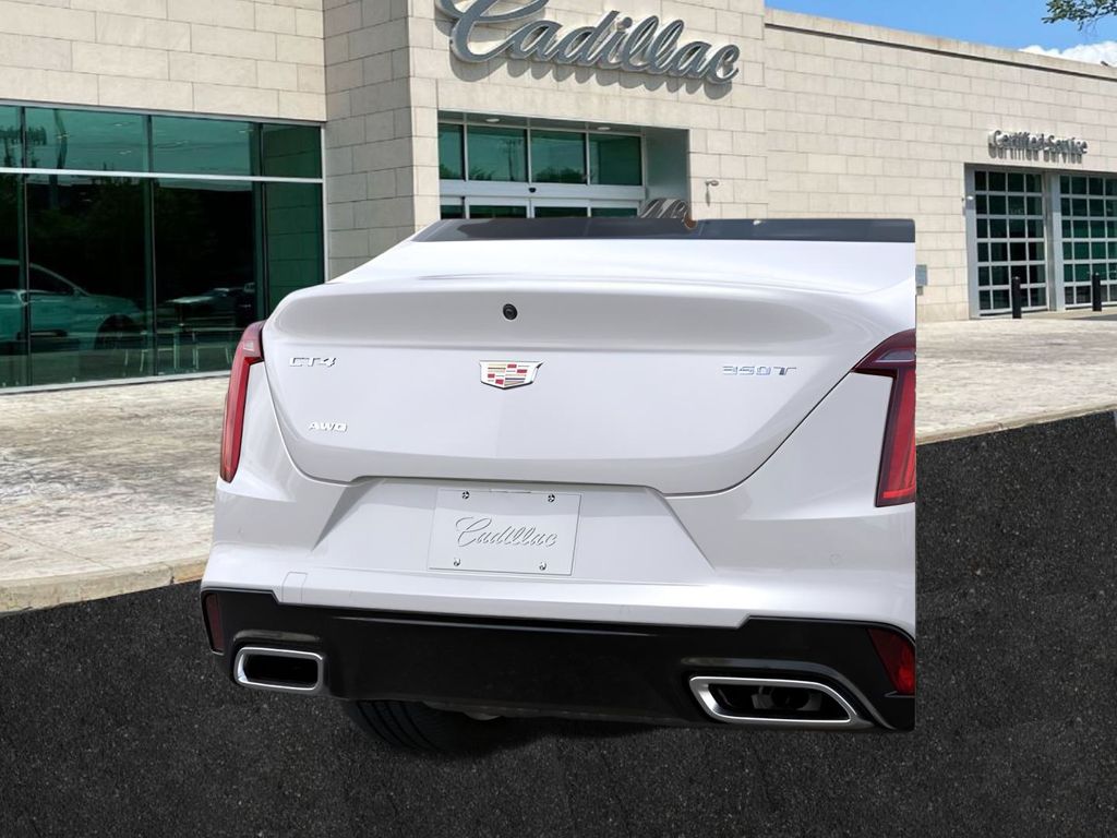 new 2025 Cadillac CT4 car, priced at $47,060