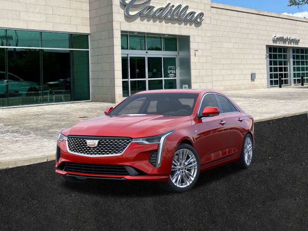 new 2025 Cadillac CT4 car, priced at $48,660