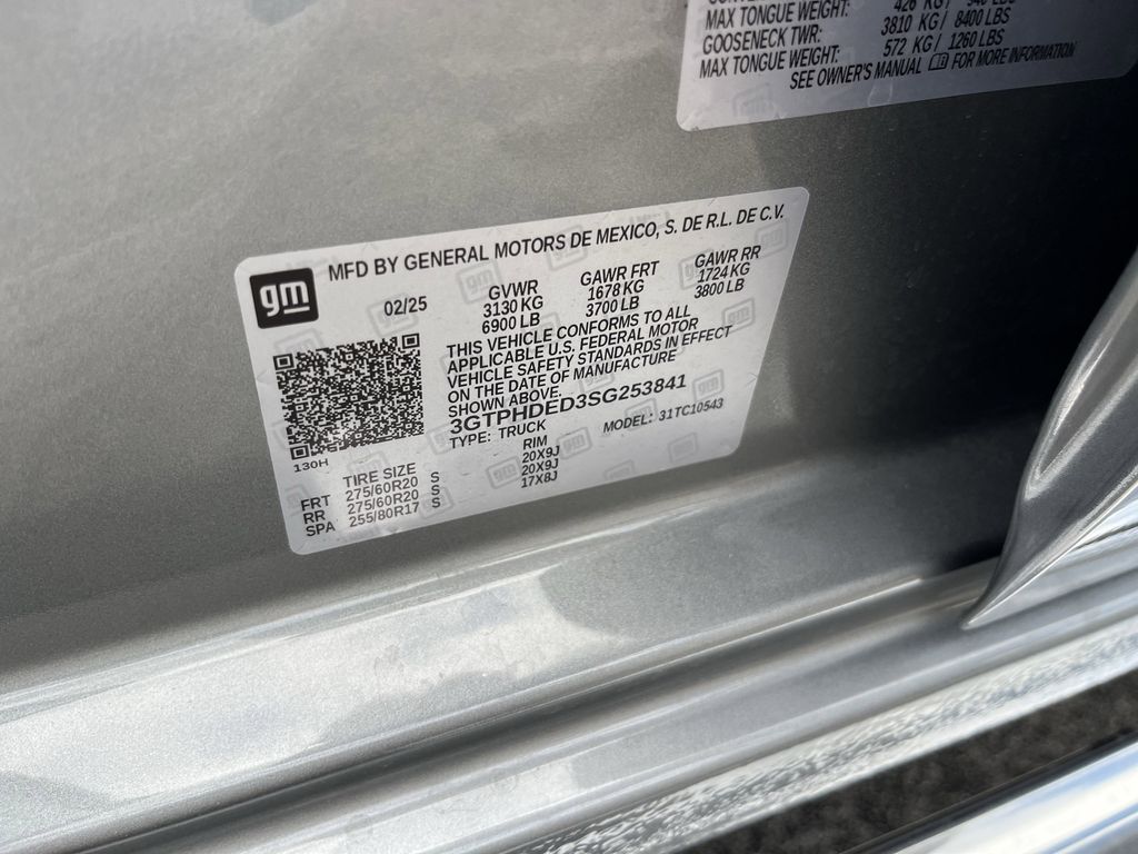 new 2025 GMC Sierra 1500 car, priced at $59,191