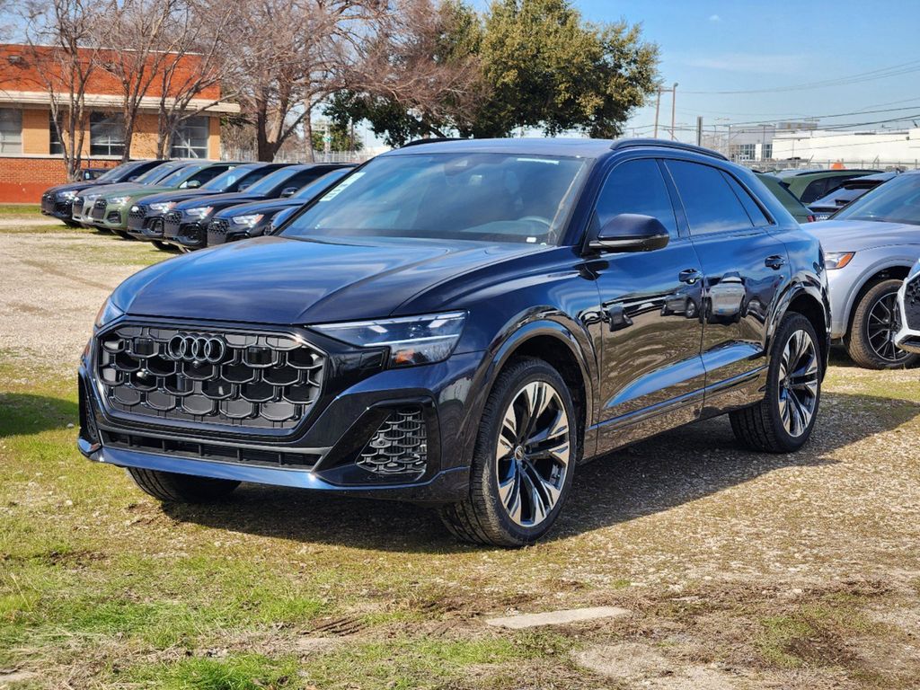 new 2025 Audi Q8 car, priced at $86,615