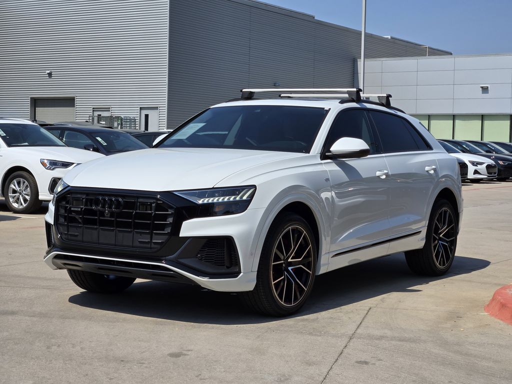 used 2023 Audi Q8 car, priced at $55,391