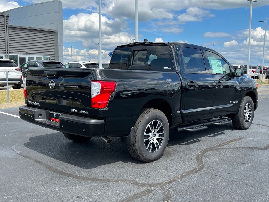 new 2024 Nissan Titan car, priced at $45,130