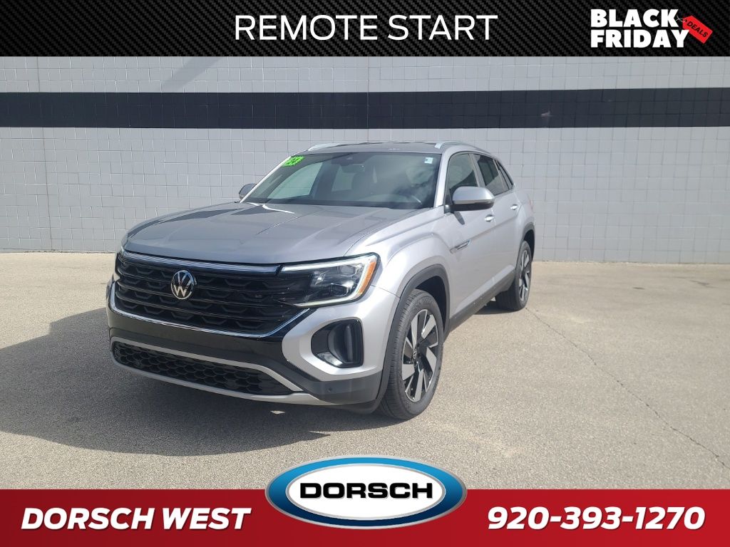 used 2024 Volkswagen Atlas Cross Sport car, priced at $34,532