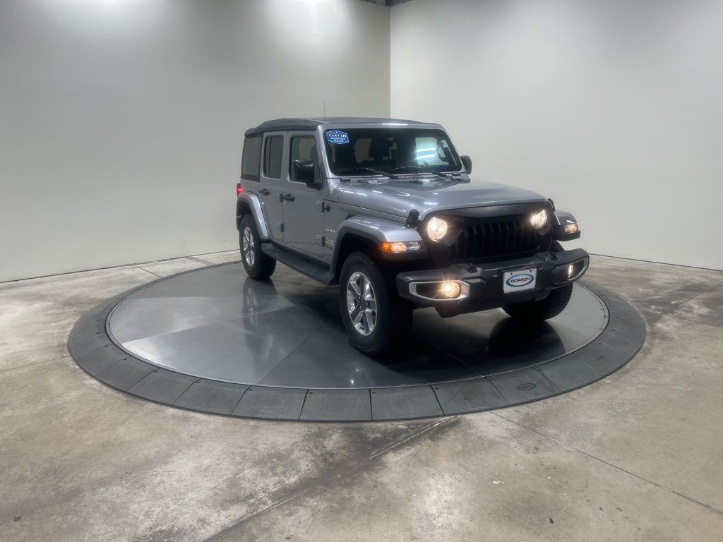 used 2019 Jeep Wrangler car, priced at $27,453